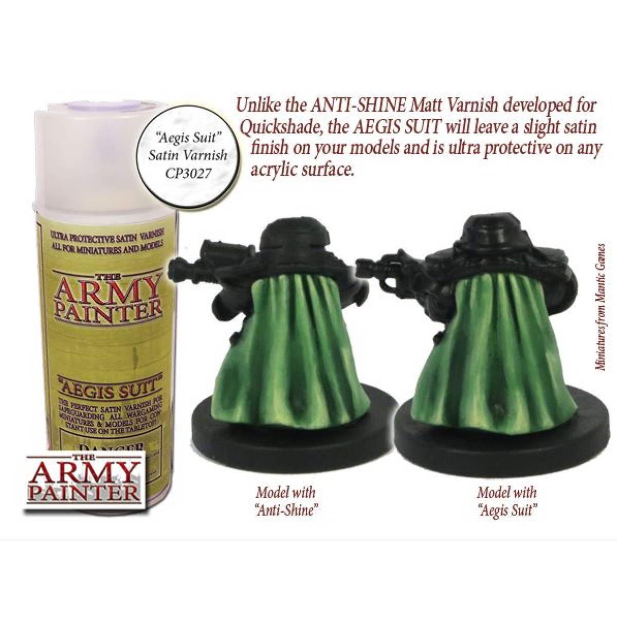 The Army Painter Colour Primer Aegis Suit Satin Varnish (In Store Only)